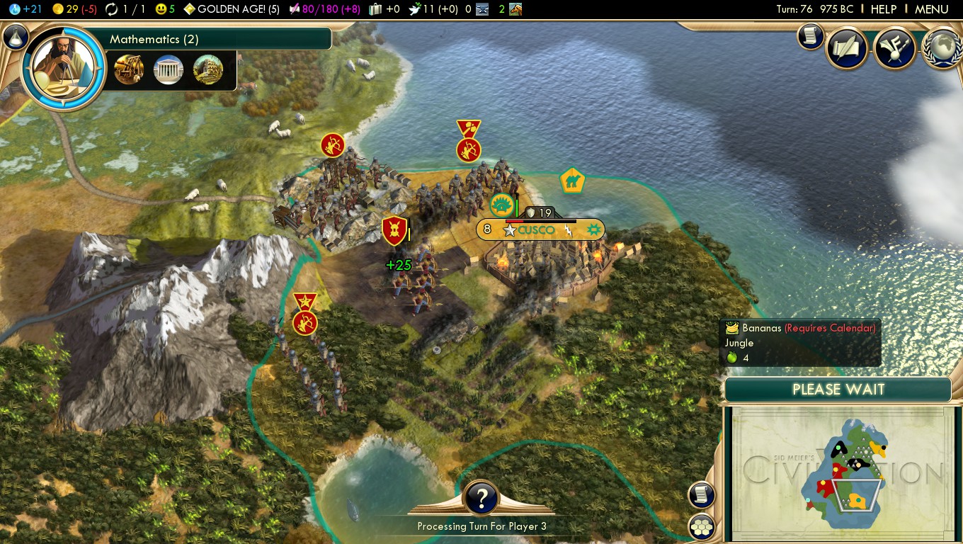 Civilizacija 5 persia strategija