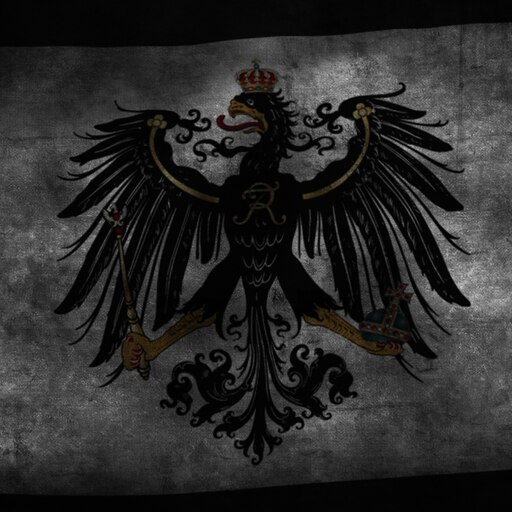 prussian flag bird
