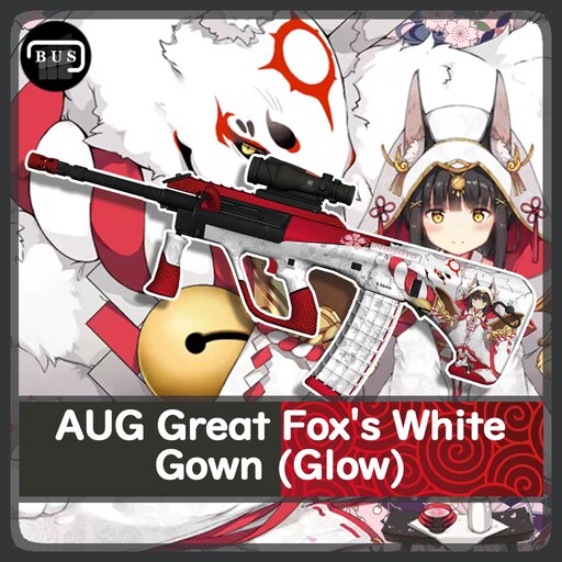 Steam Workshop::AUG Great Fox's White Gown (Glow)