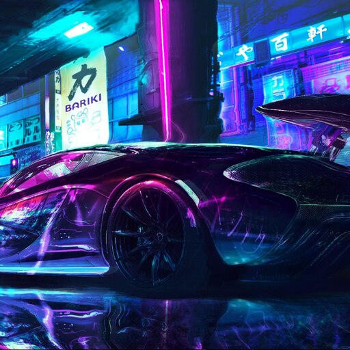 Maclaren neon store