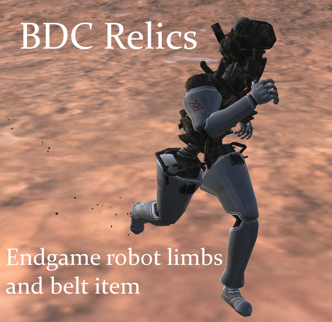 depositum blødende software BDC Relics: end game robotic limbs and belt item - Skymods