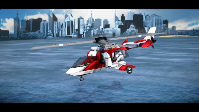 Steam Workshop::Lego [City] - Rescue Helicopter