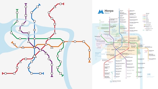 Карта метро спб санкт петербург 2024