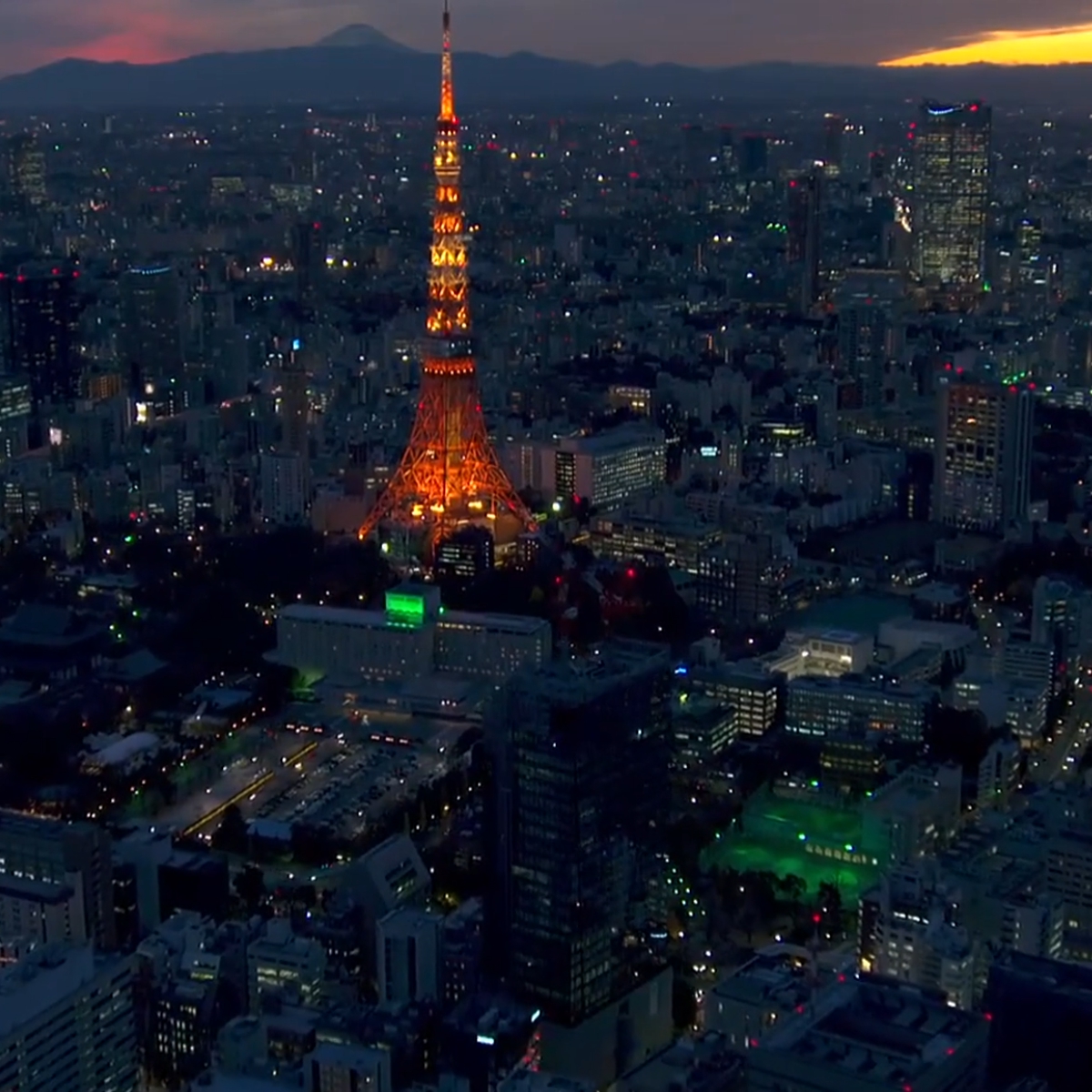 Steam Workshop Tokyo Bird S Eye Night View City Lights And Buildings In Asia At Night Drone Flight Japan 東京空撮夜景