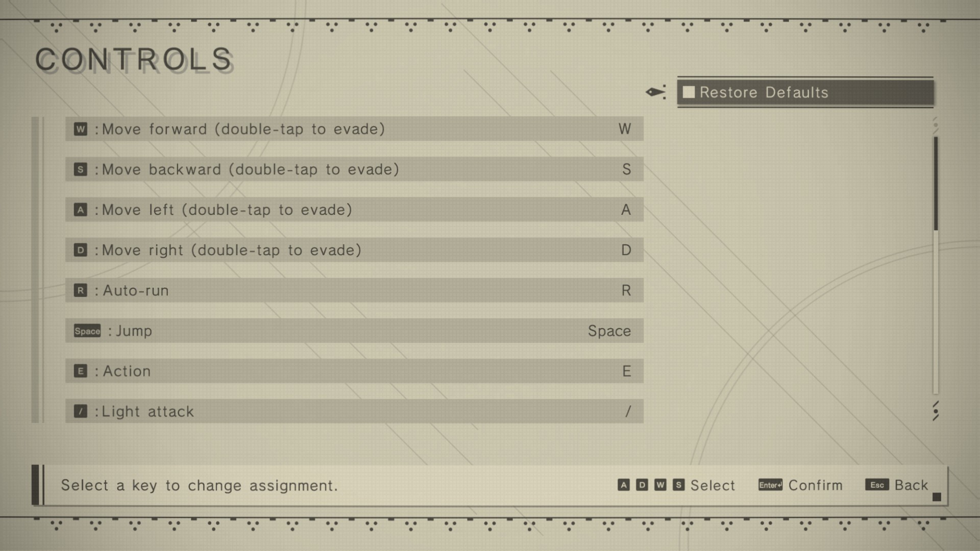 Steam 社区 :: 指南 :: Setting Up NieR:Automata To Play With Keyboard And Mouse