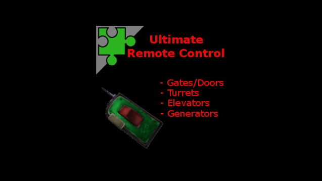 Steam Workshop Ultimate Remote Control V0 4