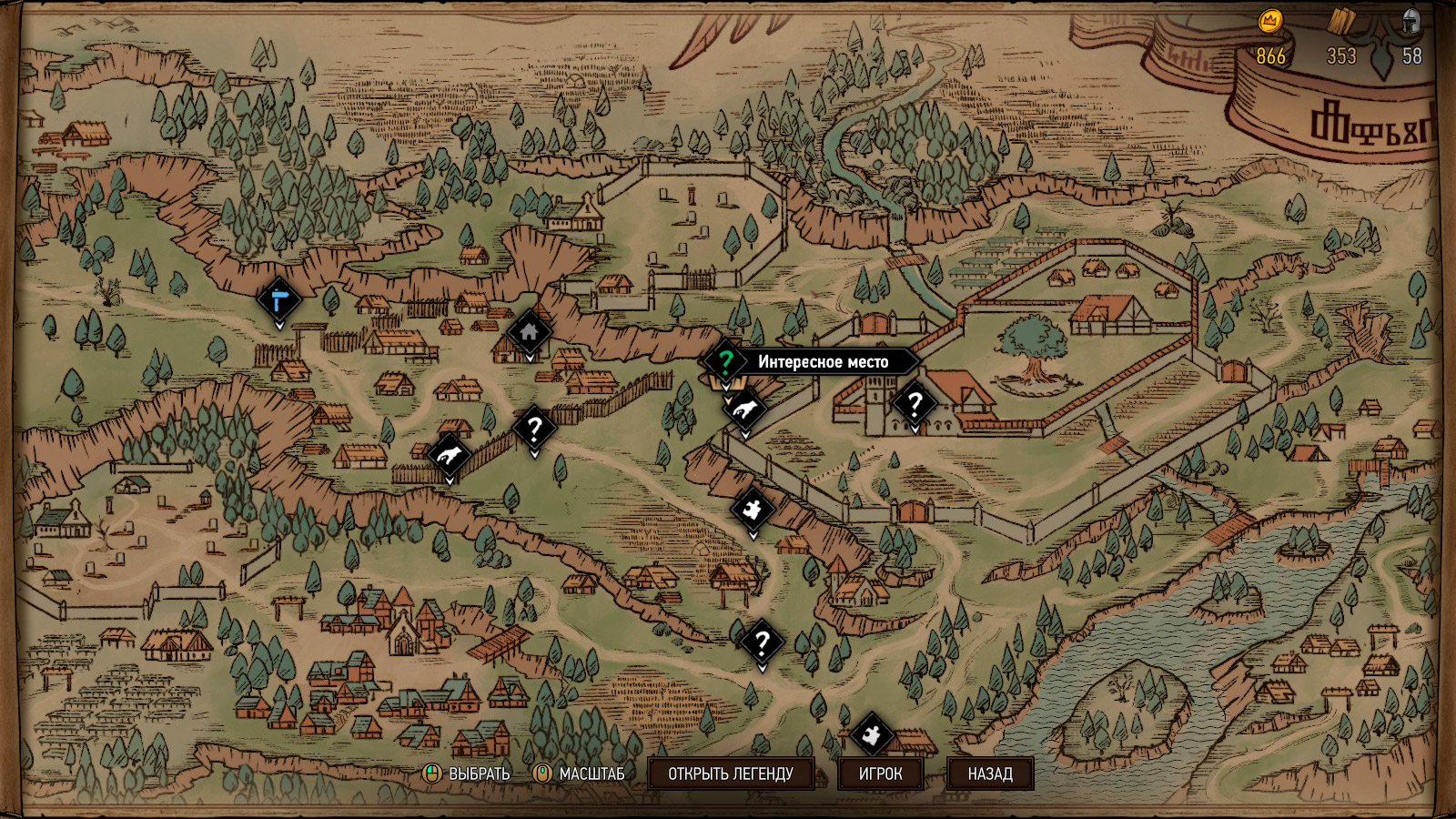 All Golden Chests in Aedirn 9/9 - Second Map in Thronebreaker: The Witcher  Tales 