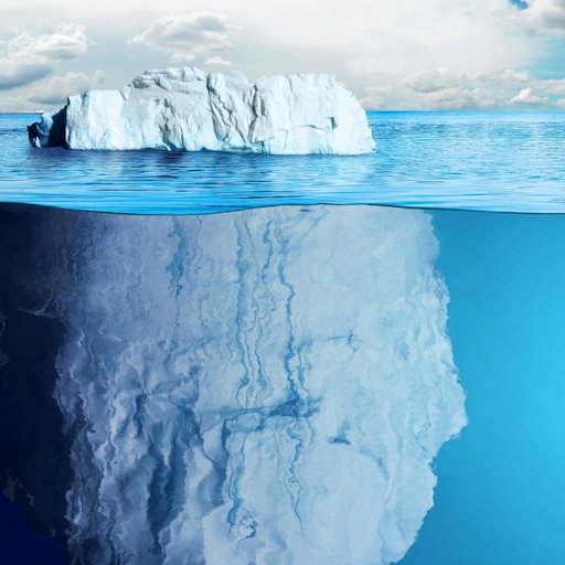 Steam Workshop::iceberg-underwater-uhd-4k-wallpaper