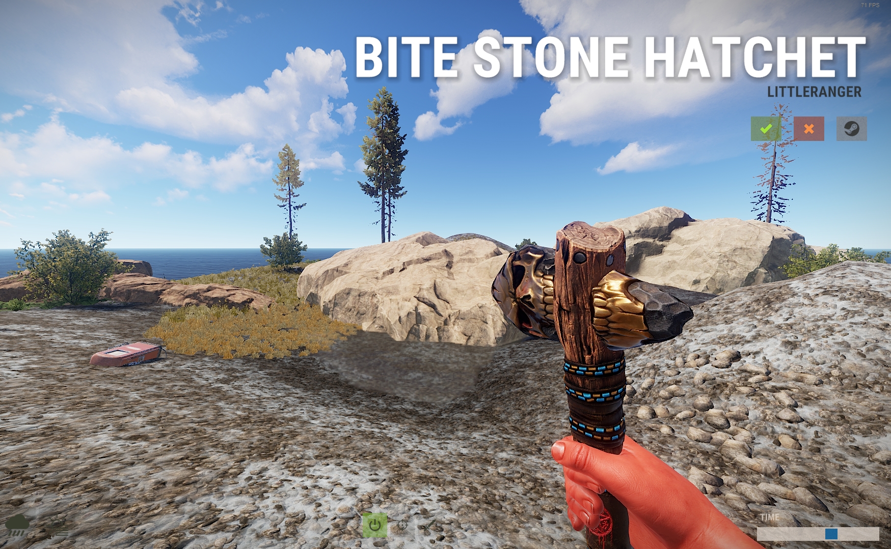 Bite Stone Hatchet thumbnail 6