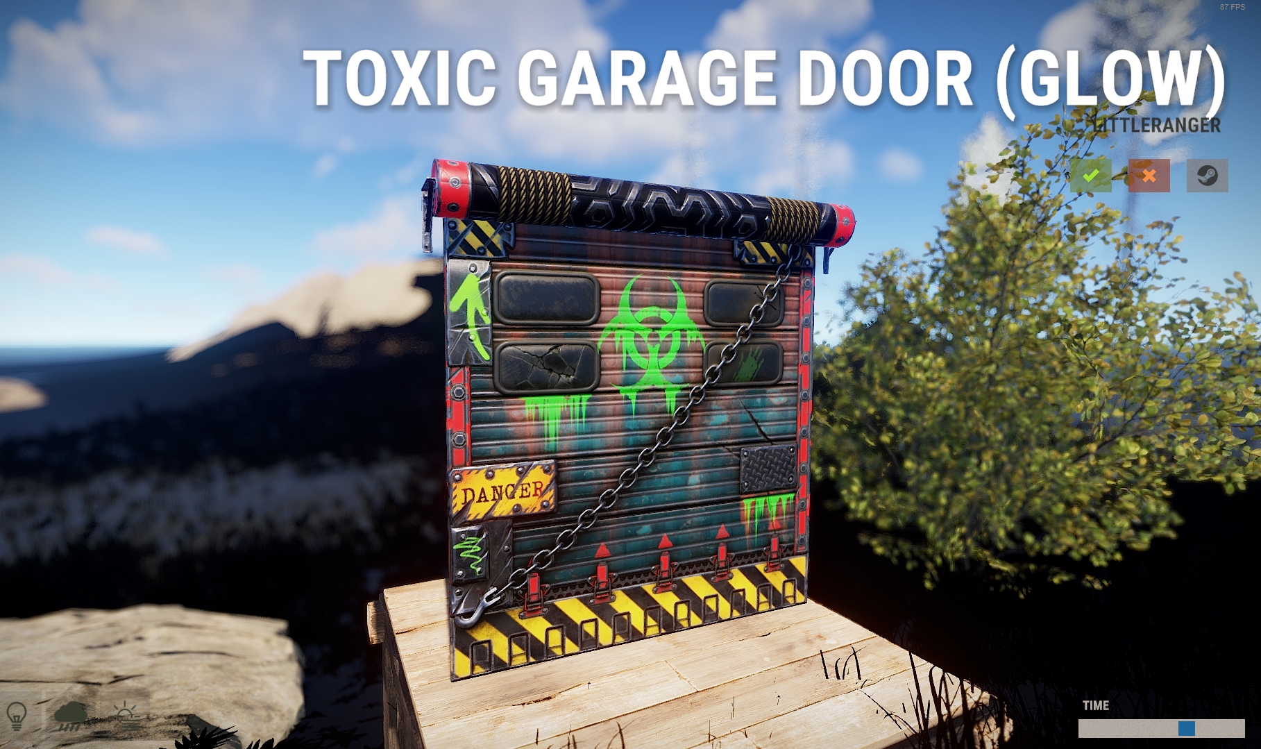 Toxic Garage Door thumbnail 4