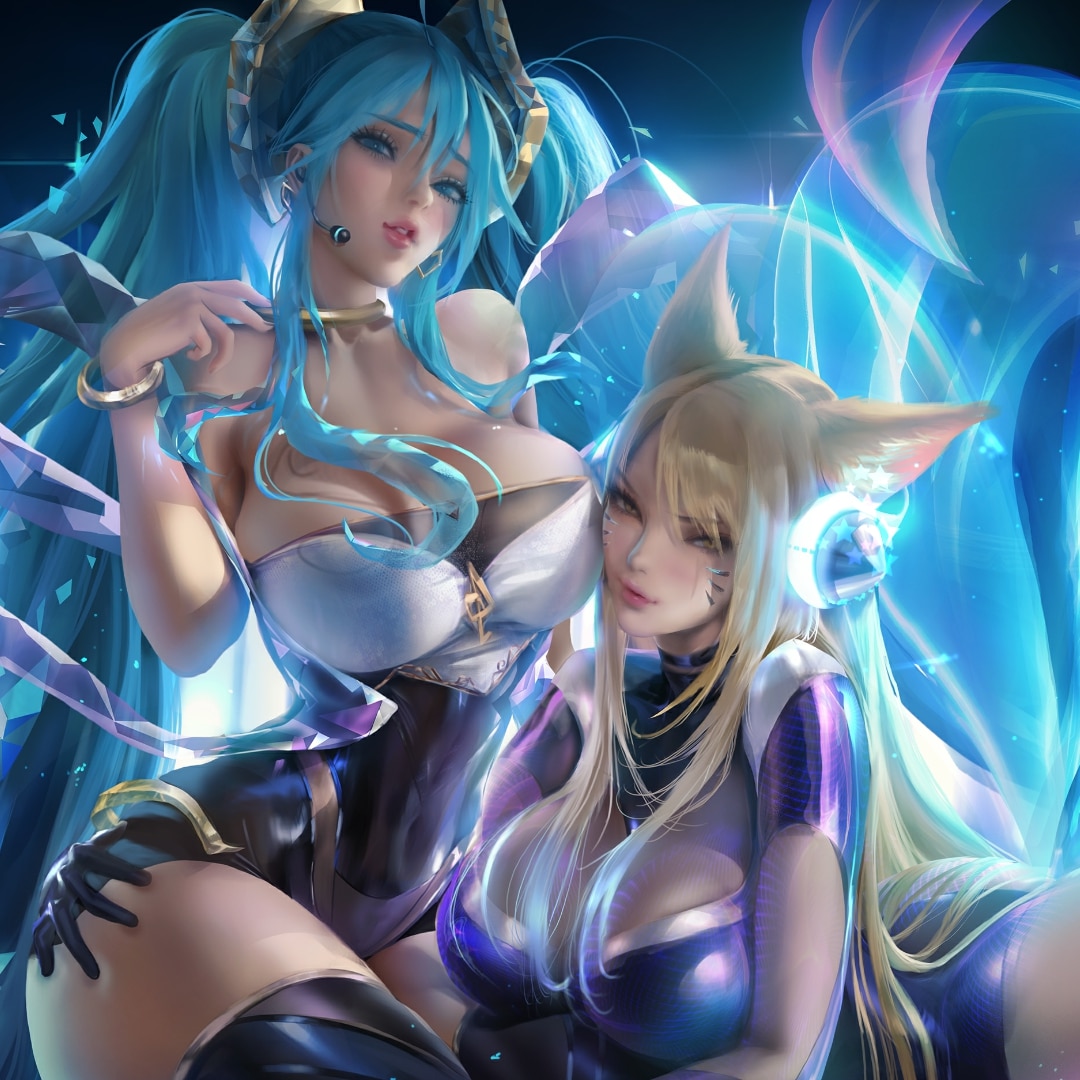 Wallpaper Engine on X: KDA Sakimichan Wallpaper Engine    / X