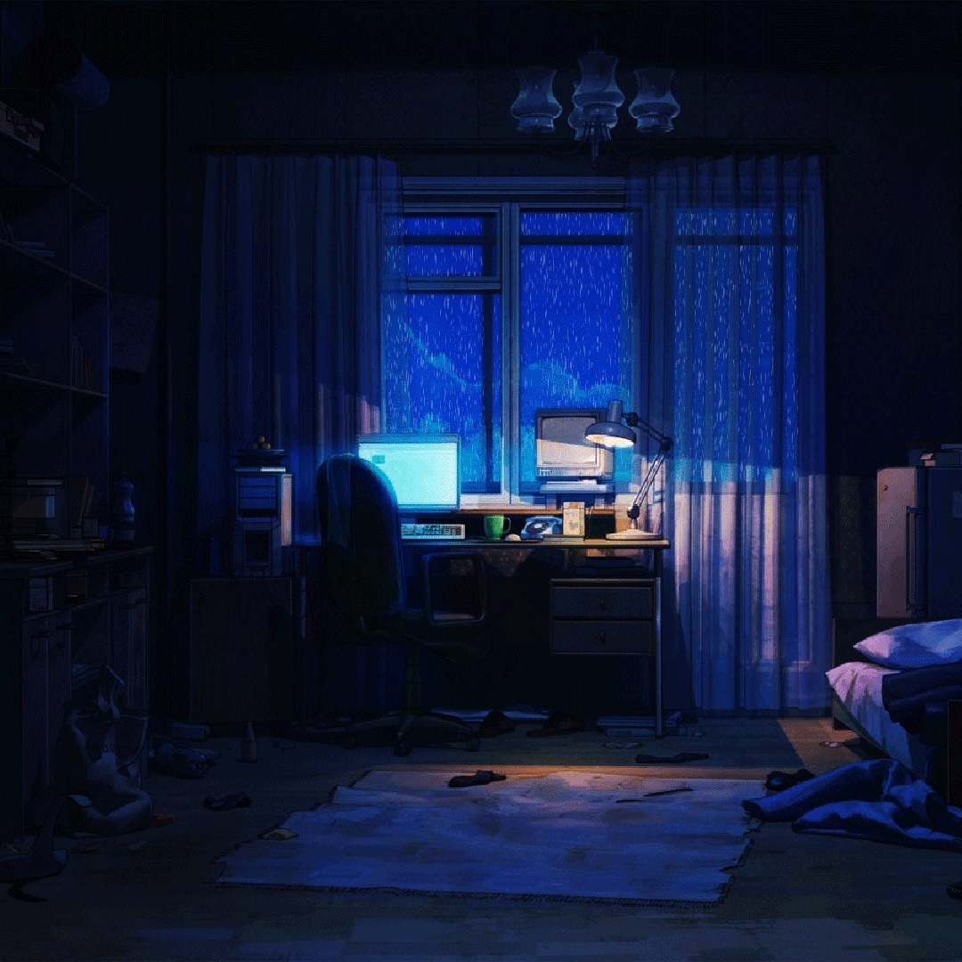 Steam Workshop Pixel Art Messy Bedroom Rain