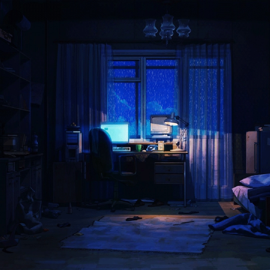 Pixel Art - Messy Bedroom [RAIN]