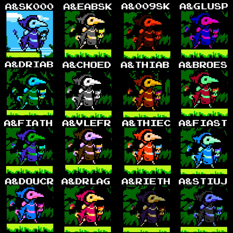 Alternate Color Pallette Codes : Plague Knight image 1