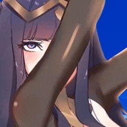 Fire Emblem - Tharja and Xenoblade Chronicles 2 - Pyra Normal+Different outfit+futa+eye roll/blink Ver. [Animated]