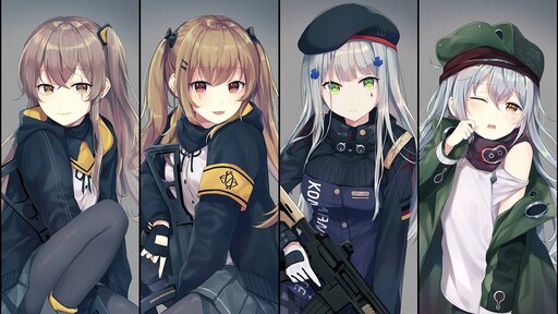 HK g11 girls Frontline
