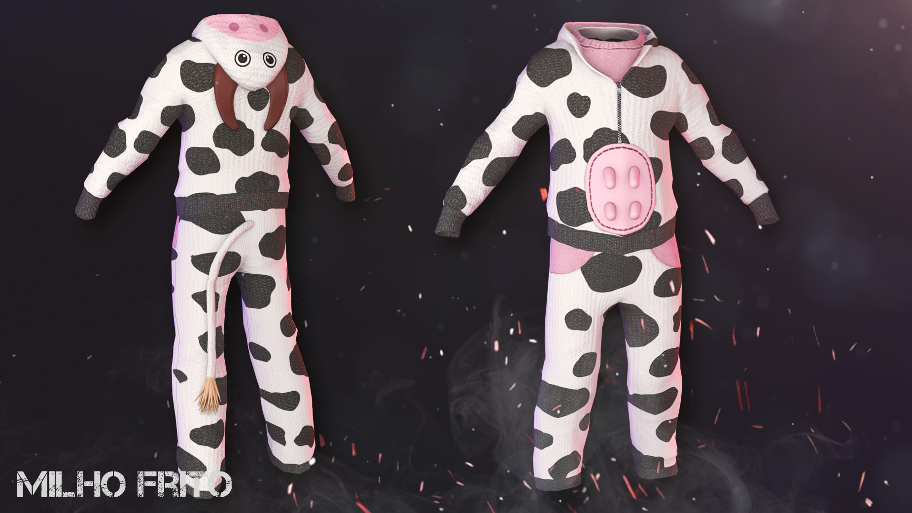 Cow Moo Flage Pants thumbnail 2