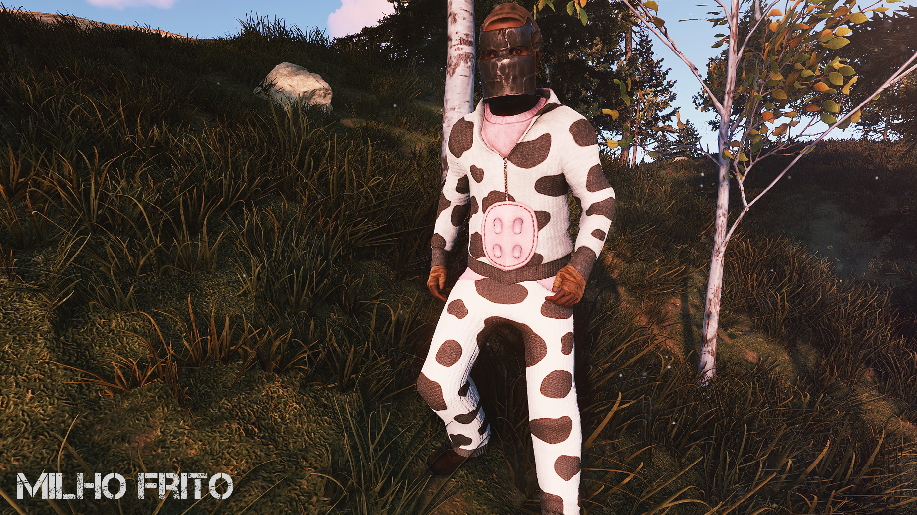 Cow Moo Flage Hoodie thumbnail 10
