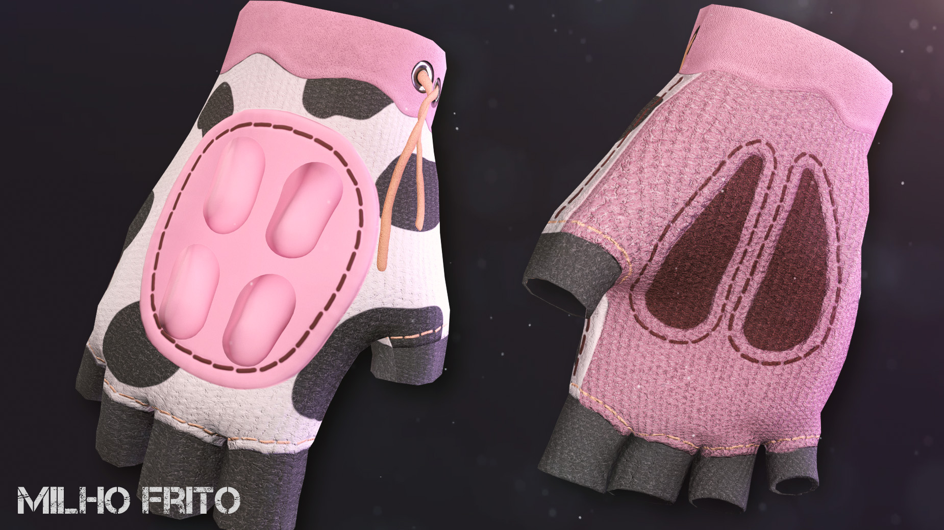 Cow Moo Flage Gloves thumbnail 2