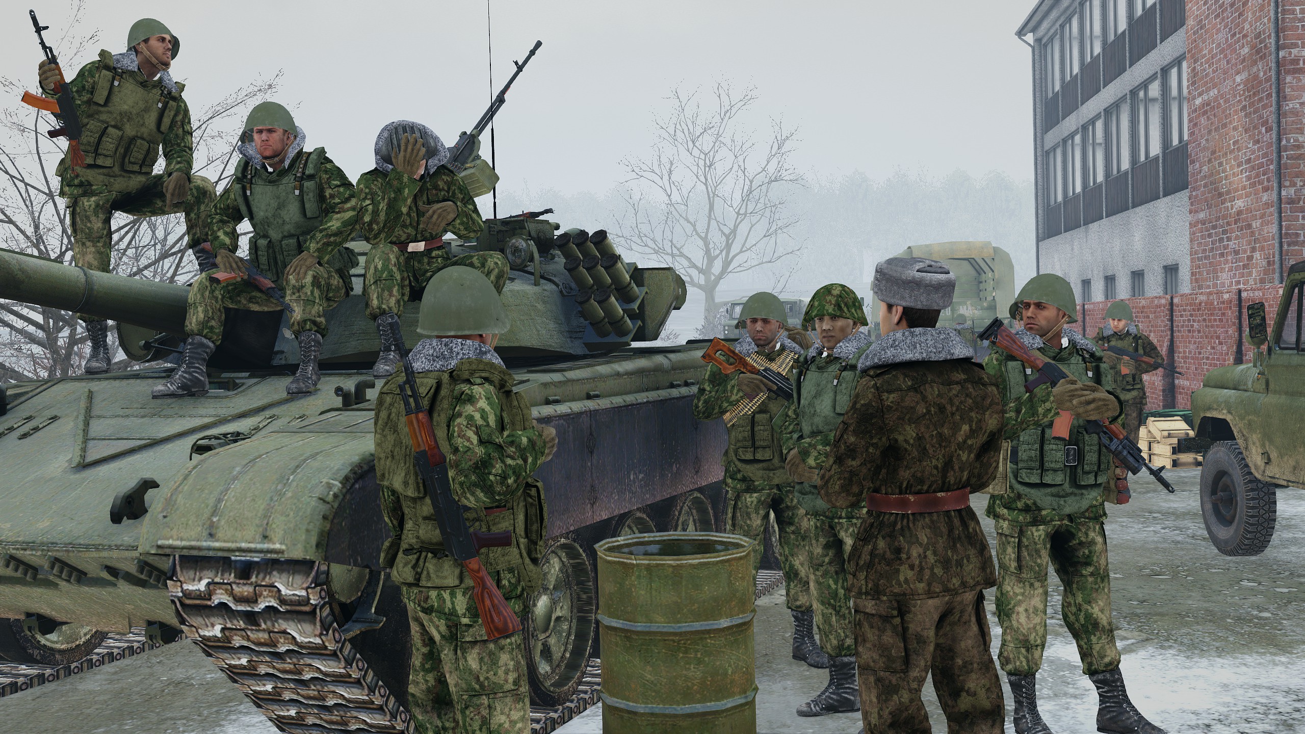 Один день в чечне