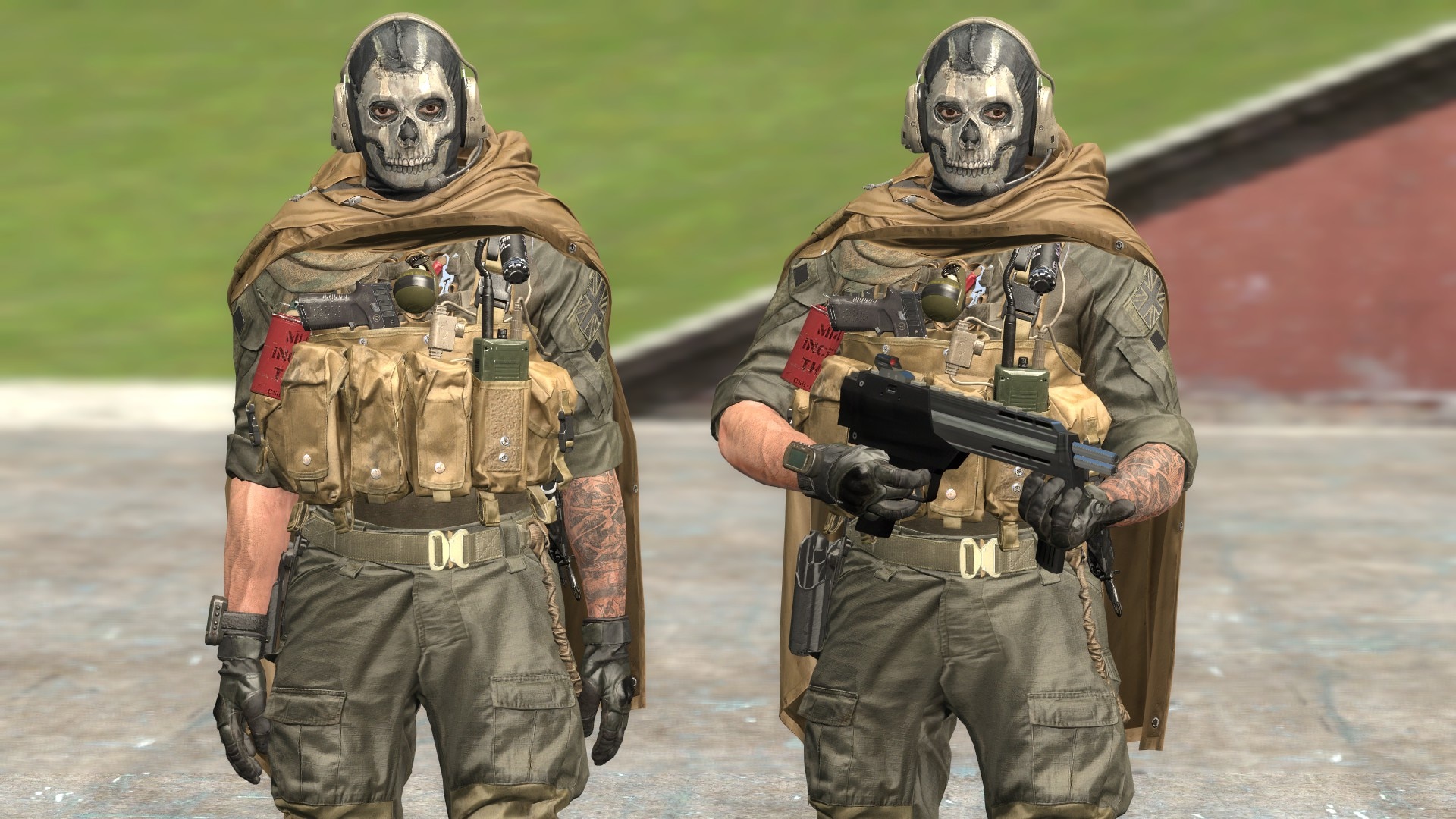 call of duty ghosts character models