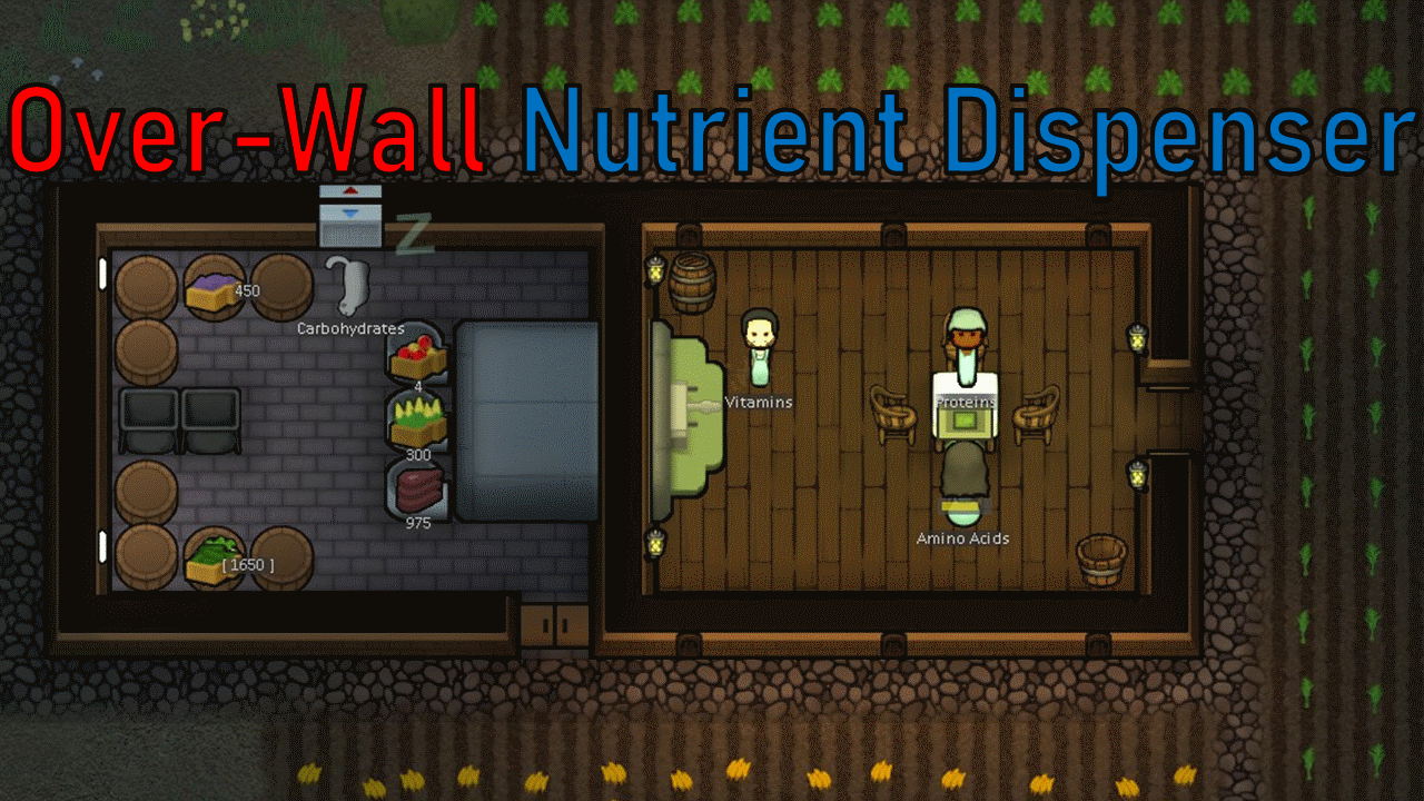 rimworld nutrient paste dispenser wall