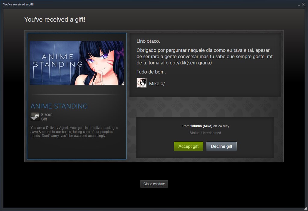 ANIME STANDING on Steam