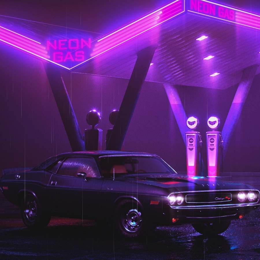 Neon Night Ride