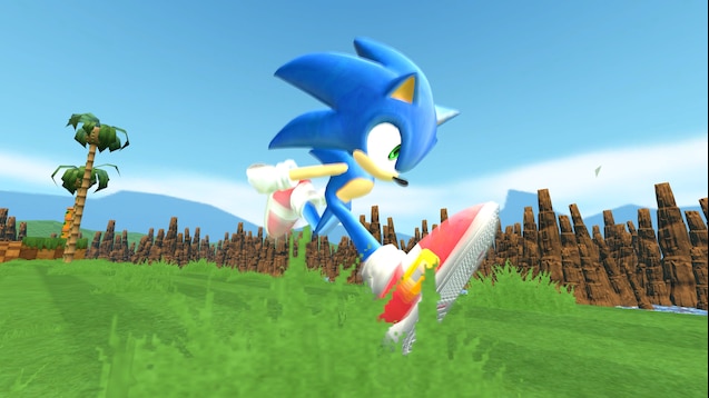 Steam Workshop Sonic 06 Sonic P 06 Sonic The Hedgehog Running
