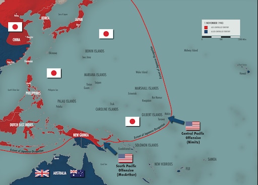 Действия на тихом океане. Тихоокеанский театр военных действий второй мировой войны. Карта Японии 1941 года. Карта Тихоокеанского театра военных действий. Тихоокеанский театр военных действий 1943.