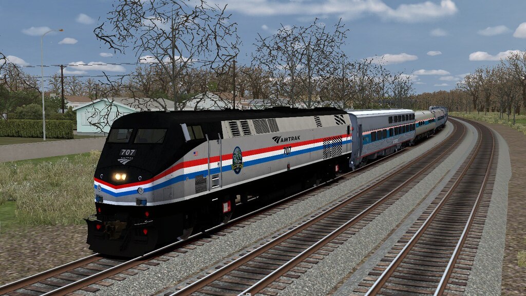 Comunitate Steam Train Simulator - amtrak sd70ace newer roblox