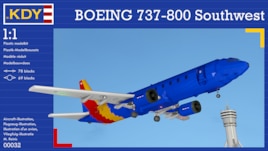 Fowler Aviation  decals 1/144 Sheet 02 Boeing 737 Southwest windows    D147 