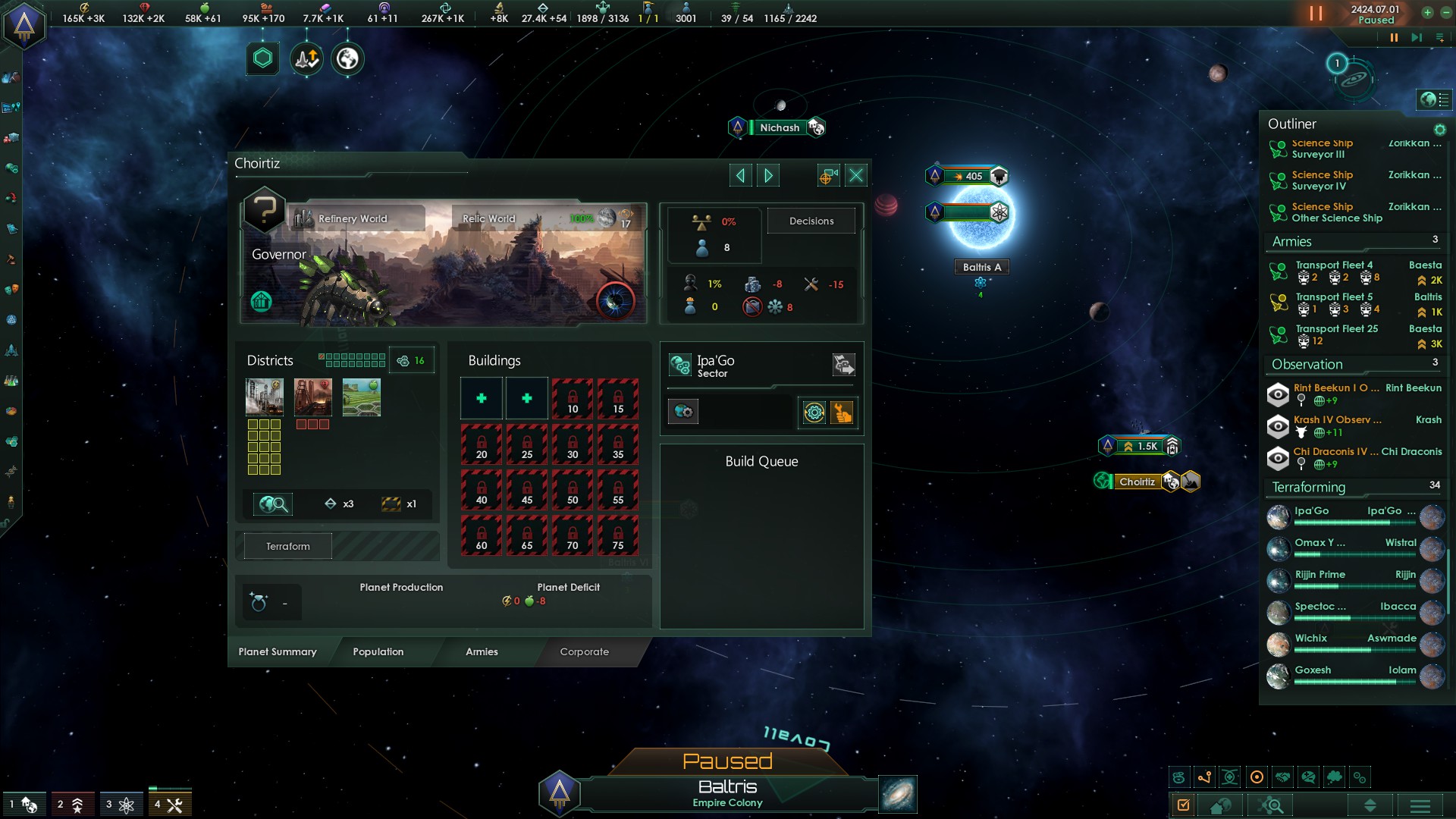 Stellaris - Bugged Unsuable Relic World: Planetary Machinery Dig ...