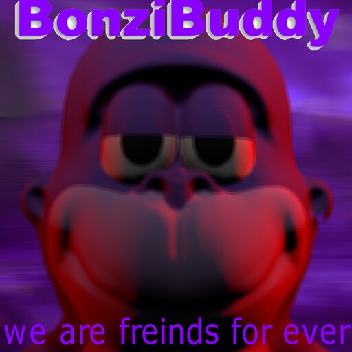 Bonzi Buddy Vaporwave (BonziBuddy) - Bonzibuddy - Long Sleeve T