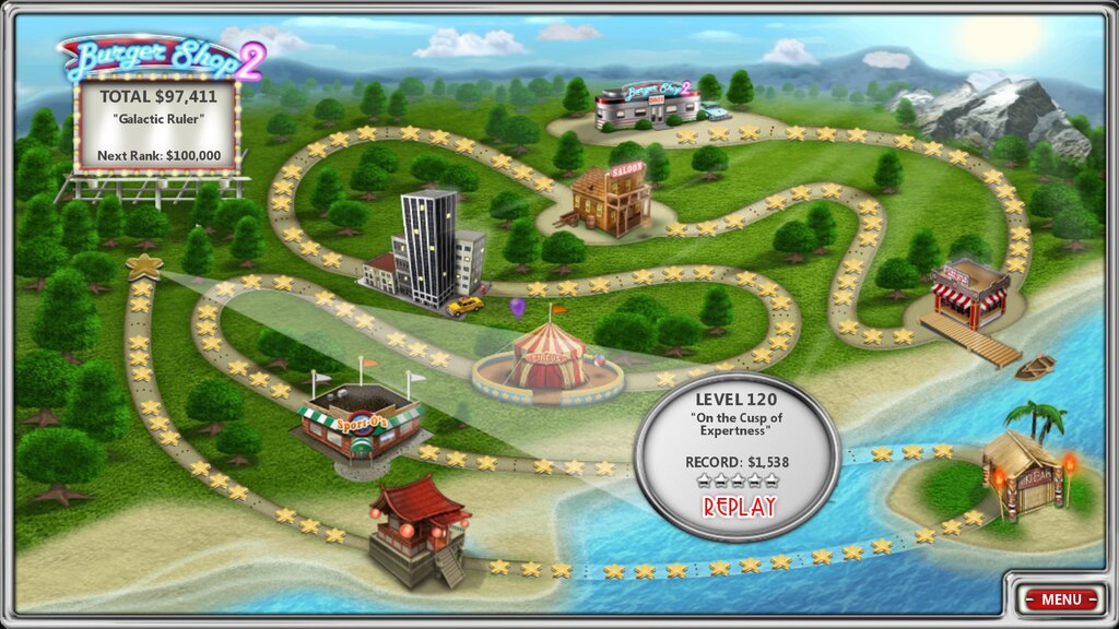 Burger shop 2 store game