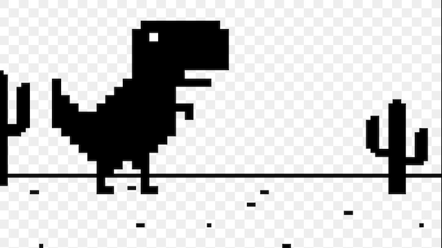 Offline Dinosaur, Google Chrome, Dinosaur Game