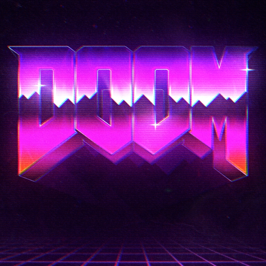 DOOM 80s edition