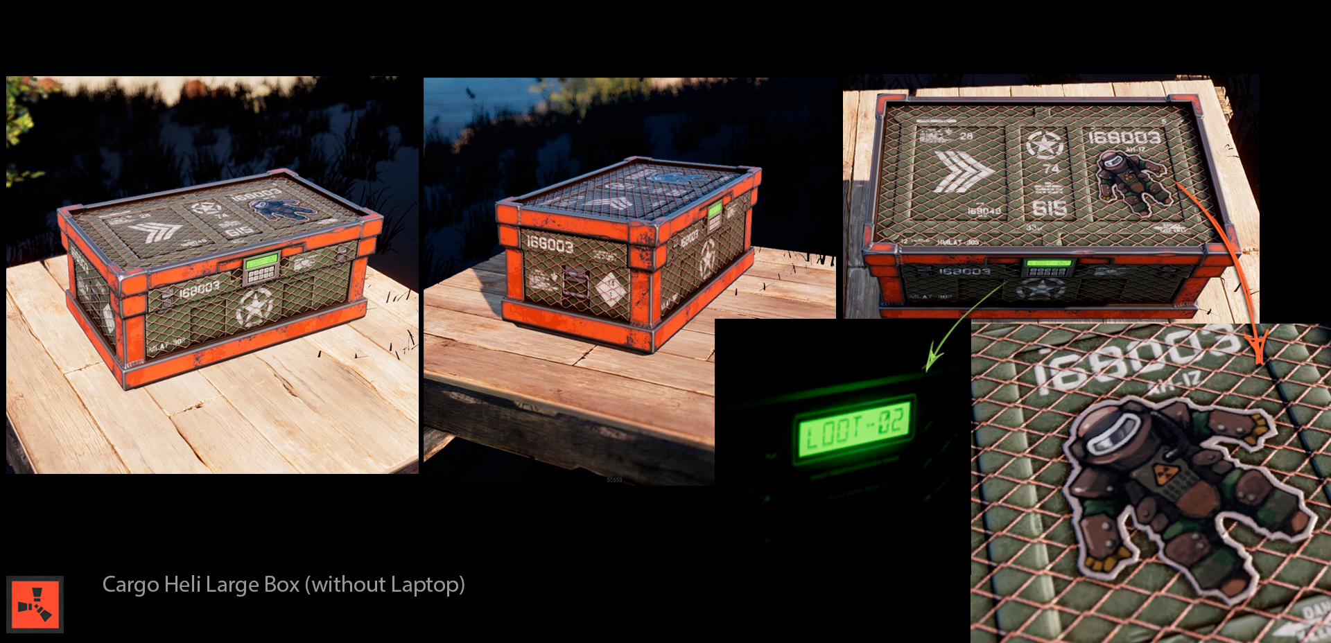 Cargo Heli Large Box screenshot 1