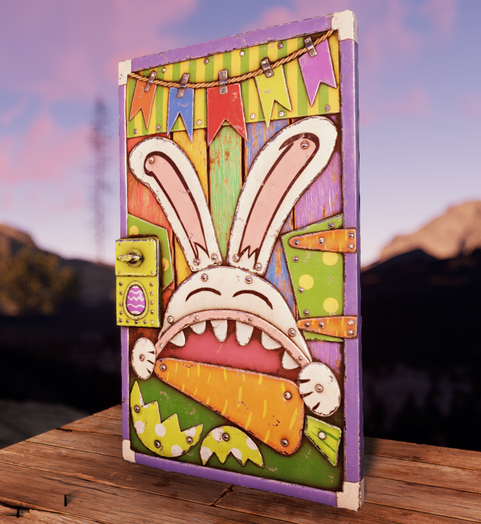 Happy Rabbit Door thumbnail 3