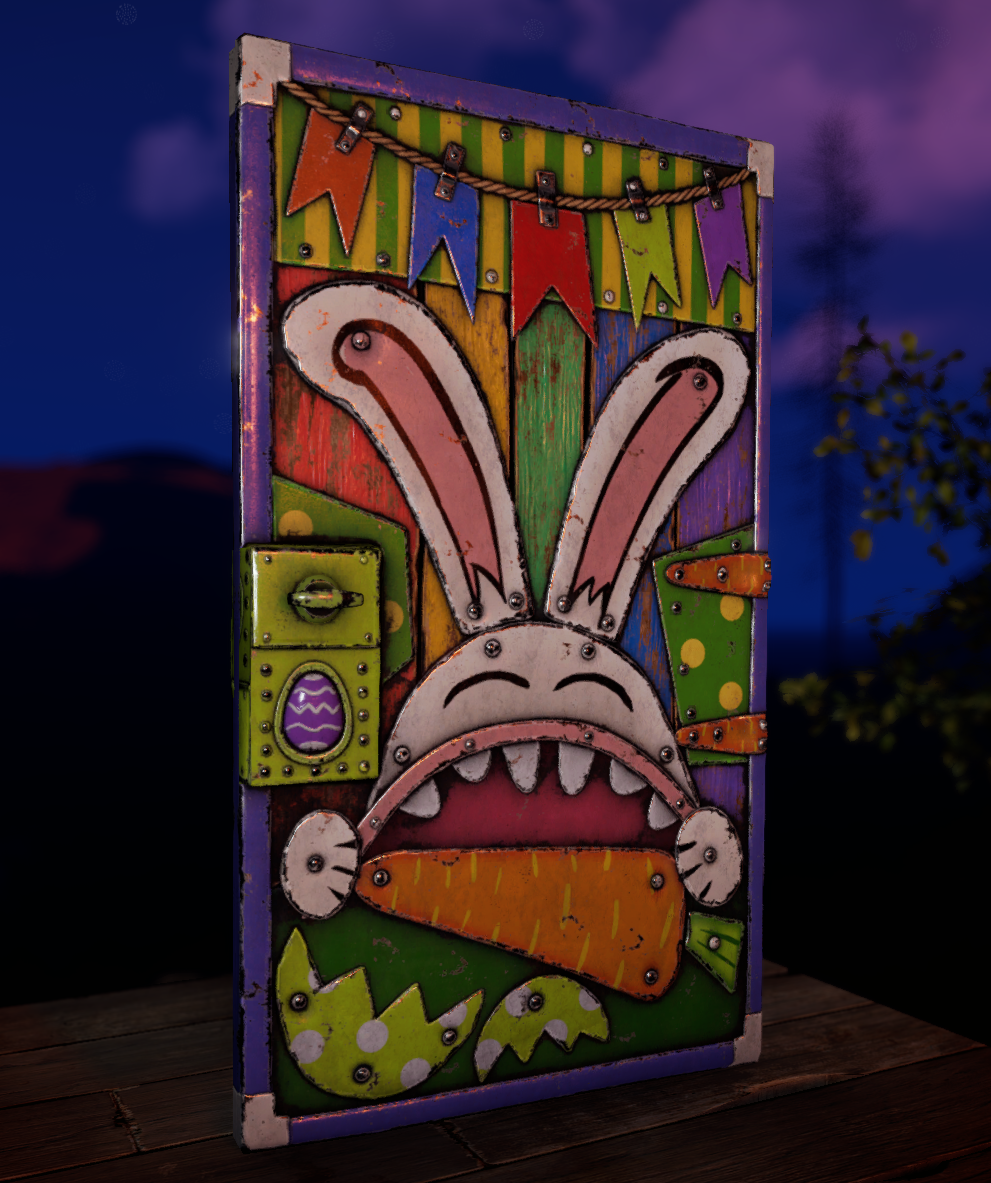 Happy Rabbit Door thumbnail 4