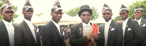 Песня из мема с гробом и неграми Песня из мема с гробом и неграми