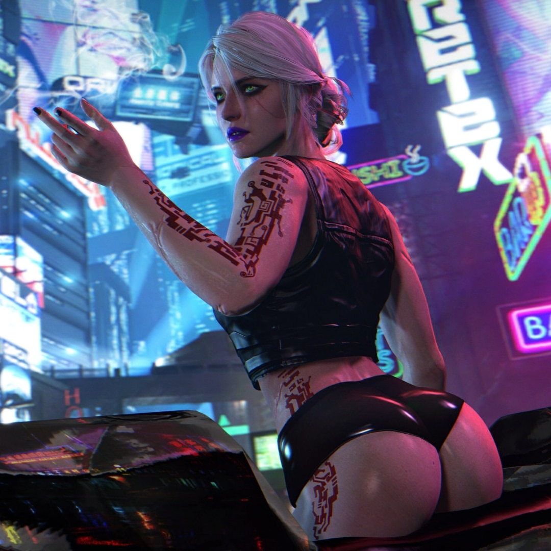 Ciri / Cyberpunk / The Witcher