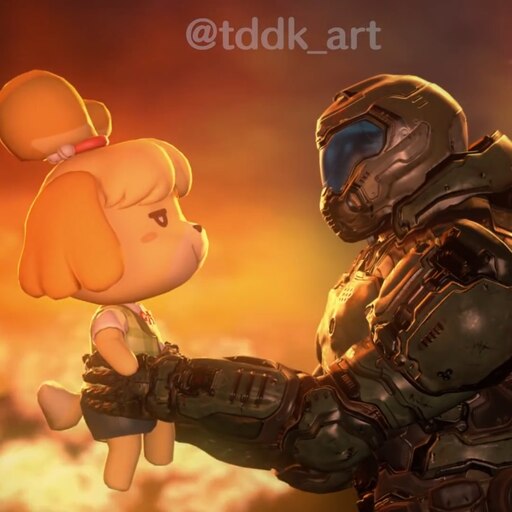 Doomguy Animal Crossing – Doom Crossing Eternal Song – PGGDP