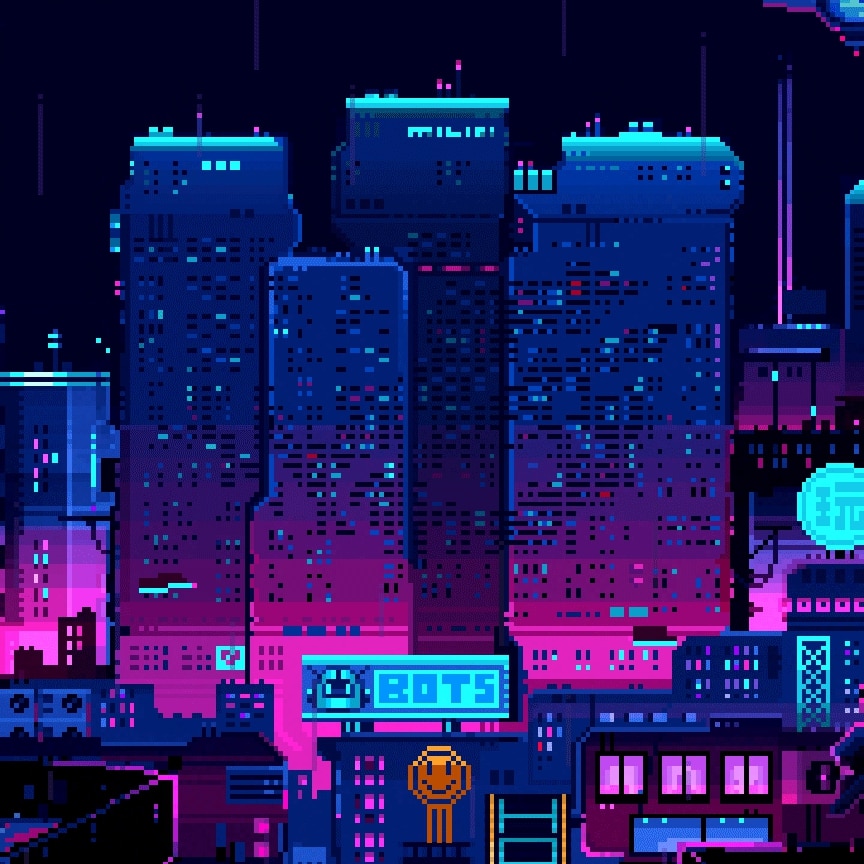 NeonCity Pixel art