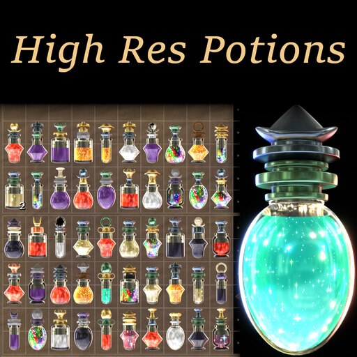 Steam Workshop::High Res Potions