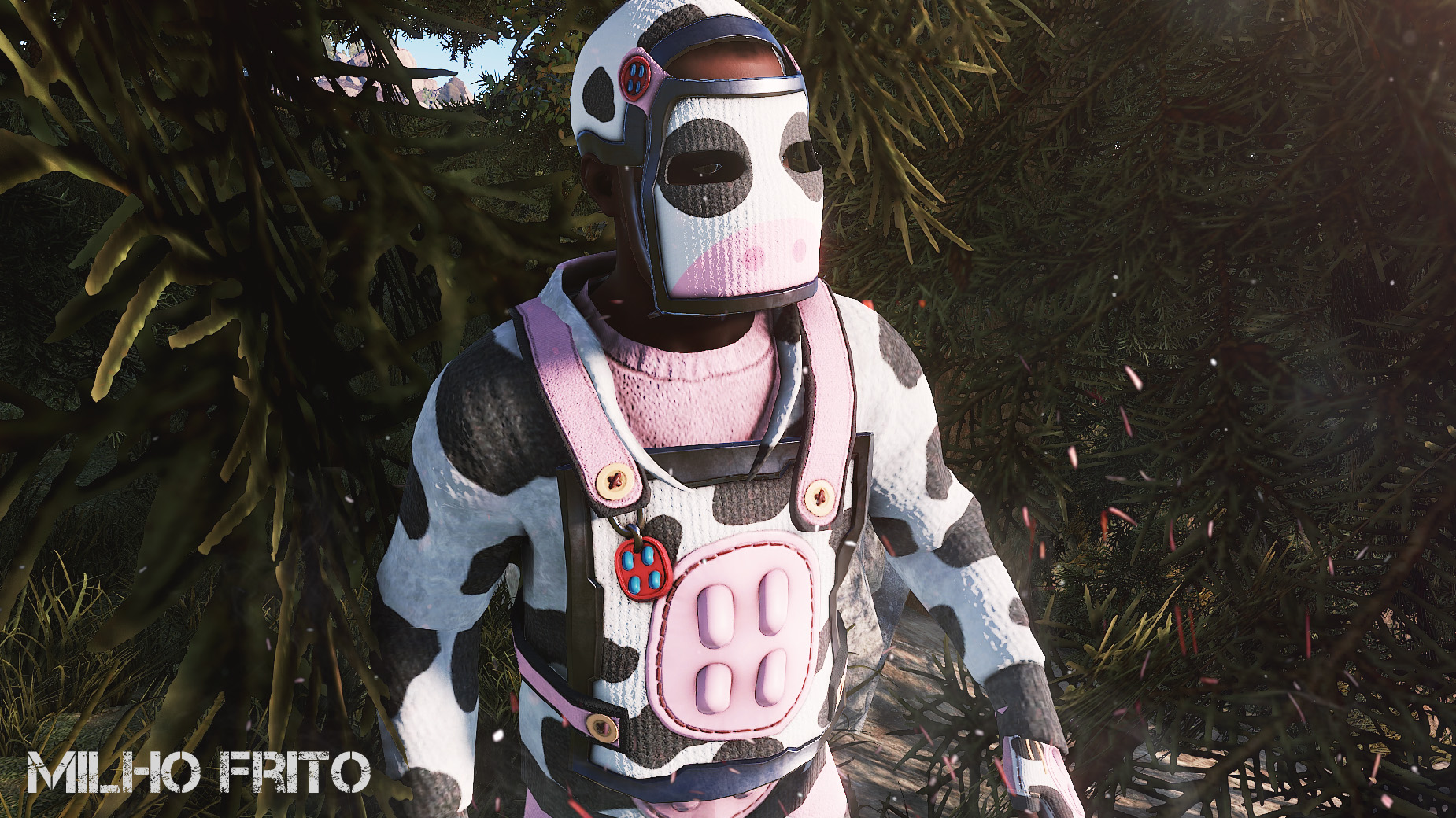 Cow Moo Flage Facemask thumbnail 3