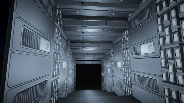 Steam Workshop Death Star Interior Pack Corridor Stairs