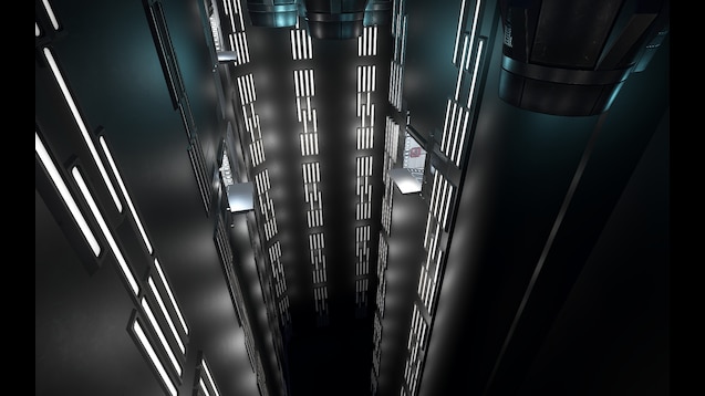 Steam Workshop Death Star Interior Pack Chasm Outer Wall