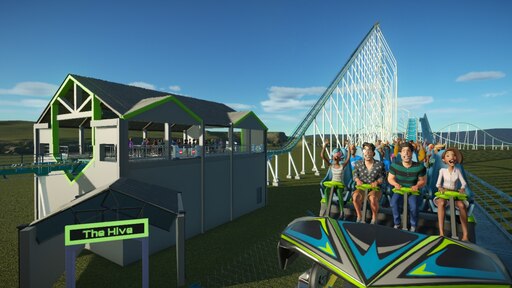 Steam Workshop Fury 325 Carowinds Cedar Fair by Joey Designs