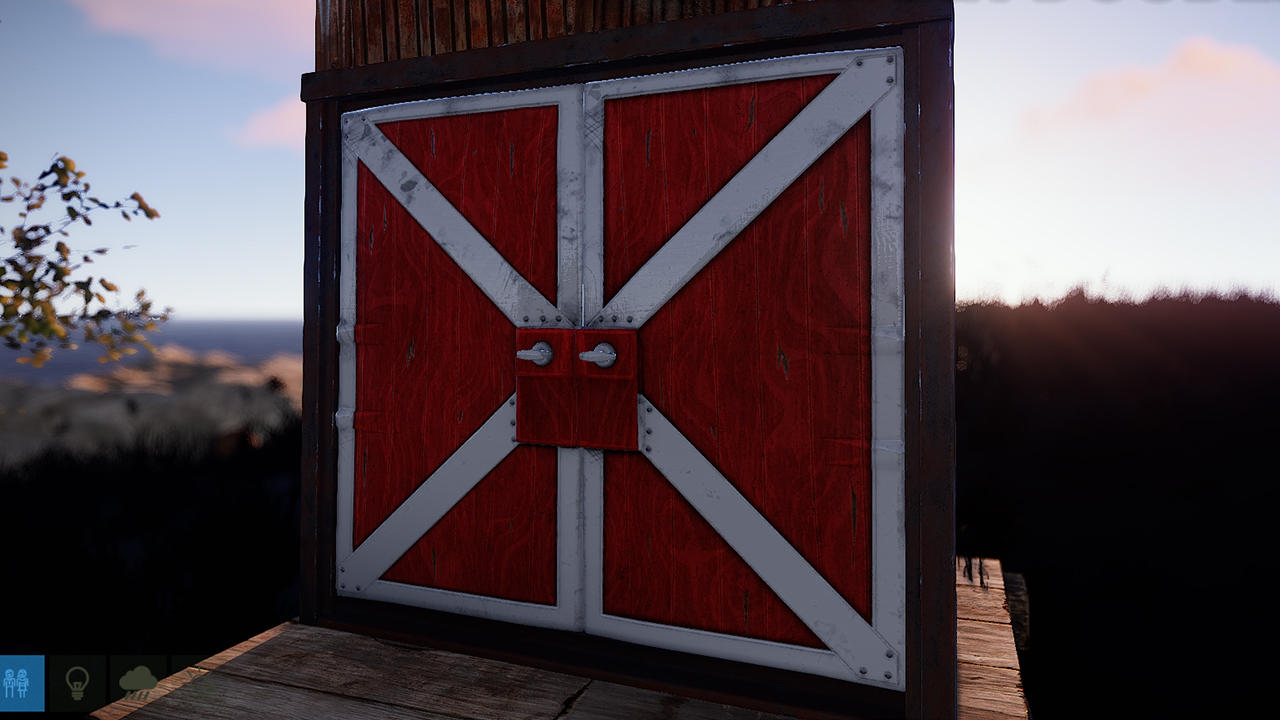 Red Barn Double Door thumbnail 3